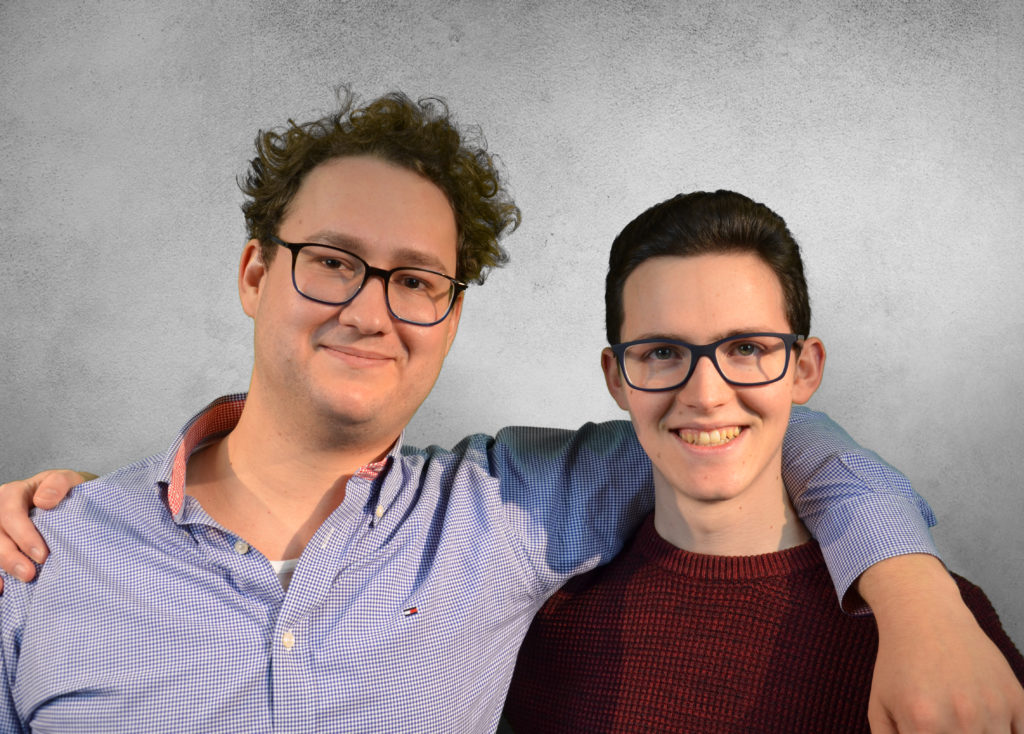 Fotoaufnahme von Jonas und Julian