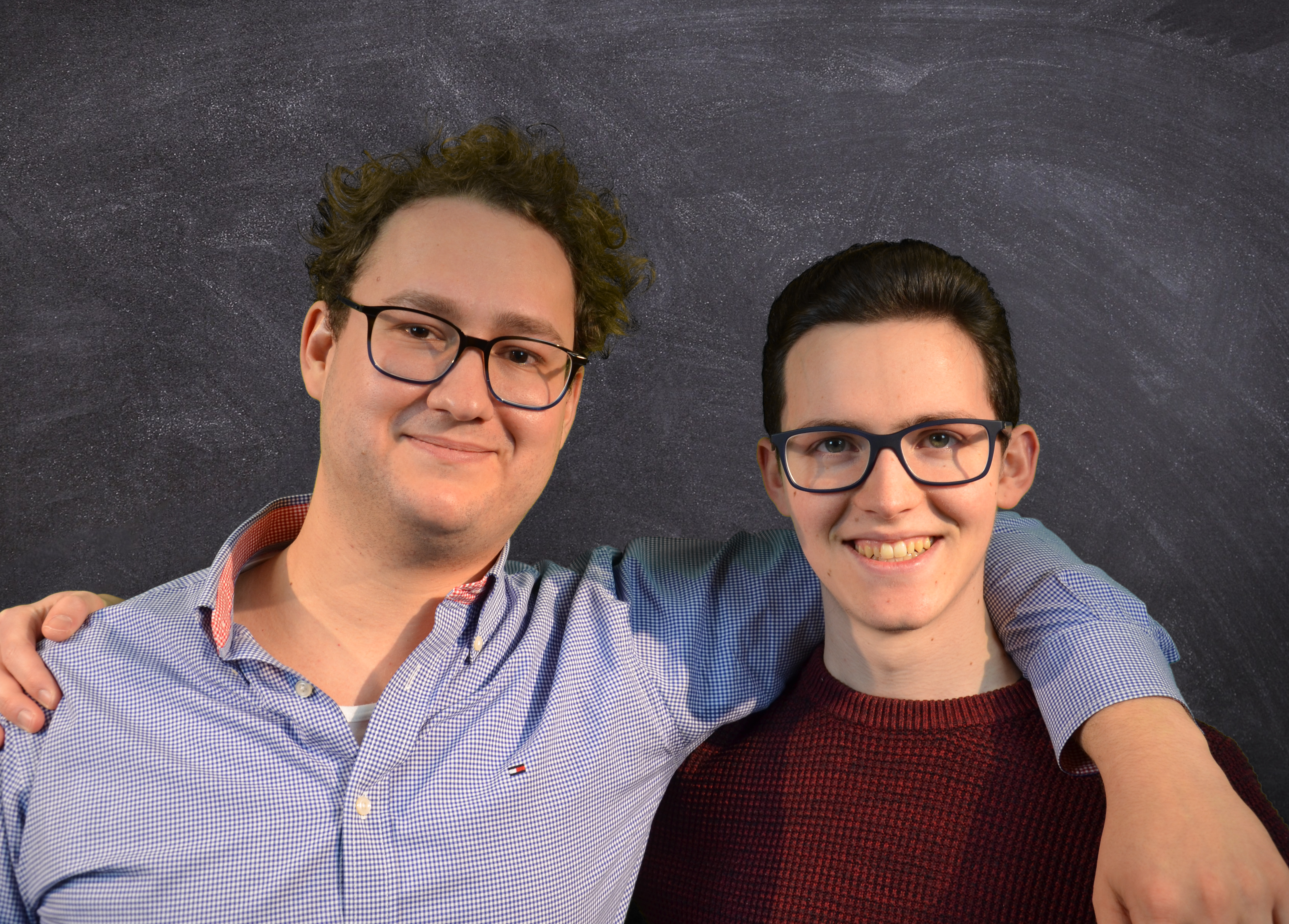 Fotoaufnahme von Jonas und Julian