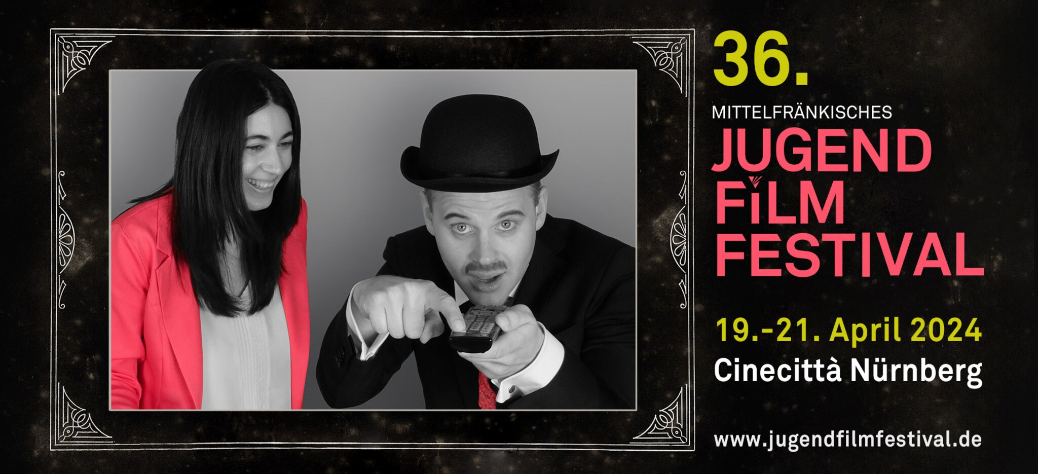 Flyer 36. Jugendfilmfestival 2024